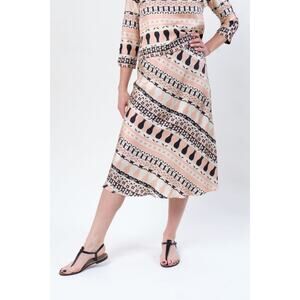 LA PRESTIC OUISTON Nola Skirt in Tulipe Rose 0 XS